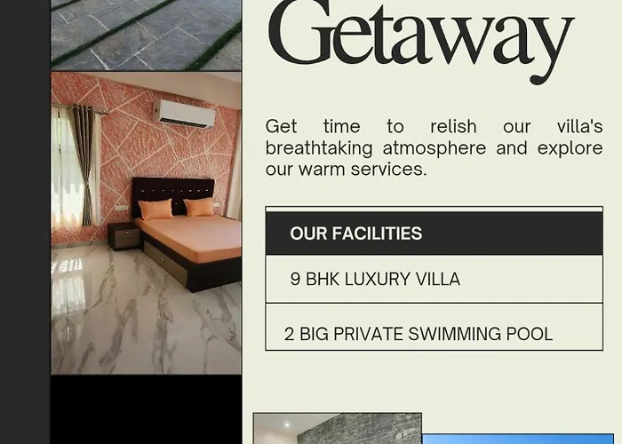 9 Bhk Skyview Villa Udaipur With 2 Private Pool